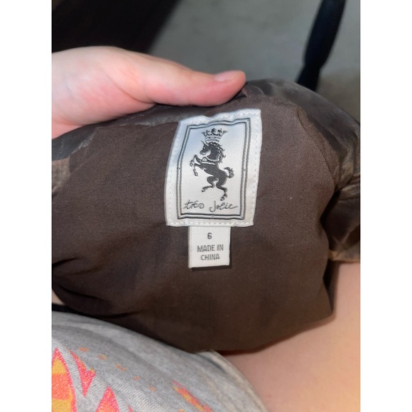 Women’s Brown Beautiful Tréo Jolie Suade Long Sleeve Jacket 🤎 - Picture 17 of 17